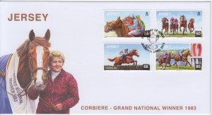 Jersey 2013 'Corbiere' National Winner  set 4  on FDC