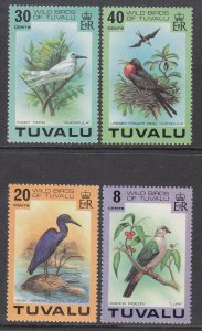 Tuvalu 73-76 Birds MNH VF