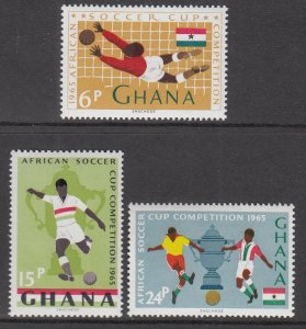 Ghana 233-235 Soccer MNH VF