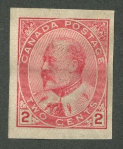CANADA #90A MINT IMPERF SINGLE