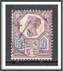 Great Britain #118a Queen Victoria Jubilee Used