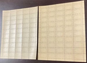 916 & 916a Greece  Reverse & Normal Printings, 5c MNH sheet of 50