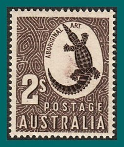 Australia 1956 Crocodile, MNH #302,SG224f