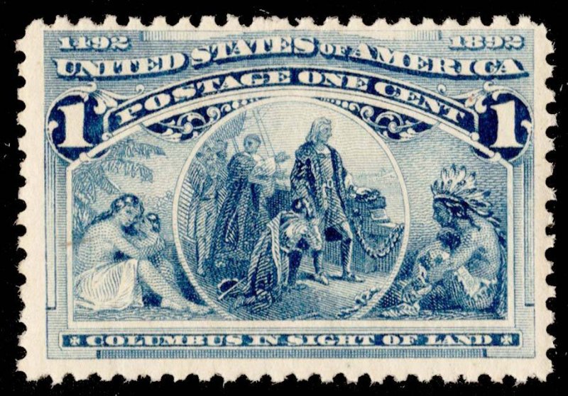 United States Scott 230 Mint never hinged.