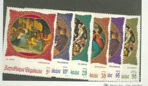 Togo #678-682/C109  Single (Complete Set)