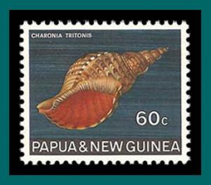 Papua New Guinea  1968 Trumpet Triton, MNH 