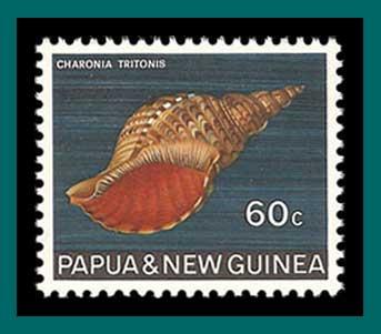 Papua New Guinea  1968 Trumpet Triton, MNH 