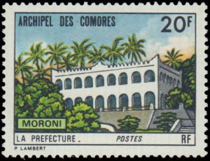 Comoro Islands #111-113, Complete Set(3), 1973, Never Hinged