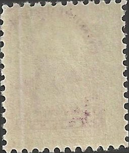 # 725 Mint Hinged Violet Daniel Webster