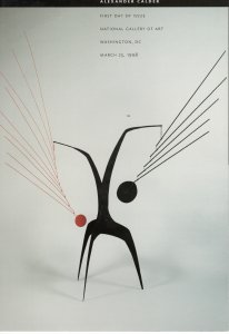 SC# 3198 - Alexander Calder - Sculptor - Autographed - FDC - Program