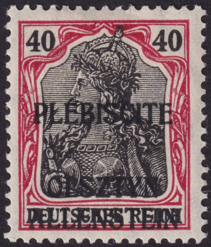 Allenstein 1920 'Plebiscite' Issue; #1-#14 (Not including #4) (21 pcs)