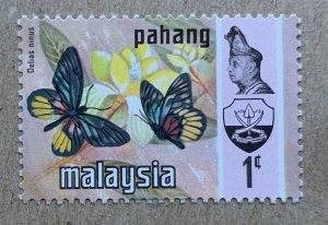 Pahang 1971 1c Butterflies, MNH. Scott 90, CV $0.30. SG 96