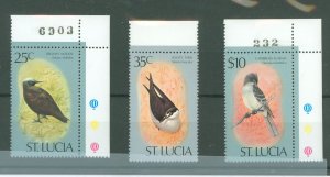 St. Lucia #424a/430a Mint (NH) Single