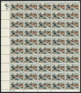 US Stamp - 1964 Painter Charles M. Russell - 50 Stamp Sheet #1243