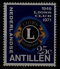 Netherlands Antilles 328 MNH Lions club SCV0.25