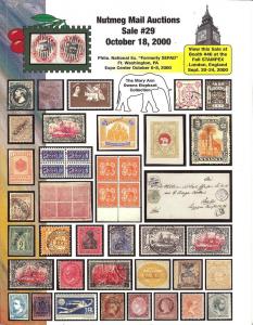 Nutmeg Stamp Sales - Foreign Stamps and Postal Histiory; ...