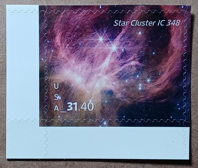 United States #5955 $31.40 Star Cluster IC 348 Express MNH (2025)
