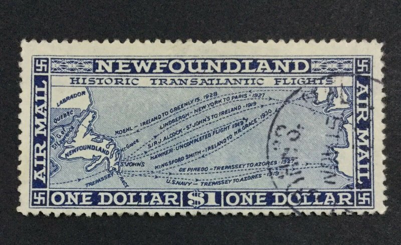 MOMEN: NEWFOUNDLAND #194 NO WMK USED £95 LOT #7007