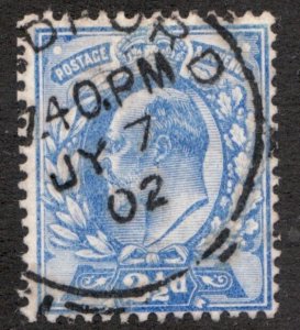 1902 Great Britain Sc #131 - 2½p KEVII Used postage stamp Cv$11.50