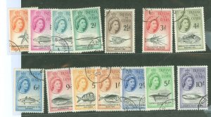 Tristan da Cunha #28-41 Used Single (Complete Set)