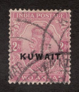  Sc4 - Kuwait - 2a - 1923 - King George V - Used - superfleas - 