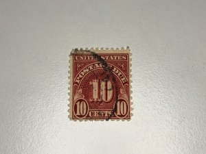 J-74 1930 10 cent postage due stamp