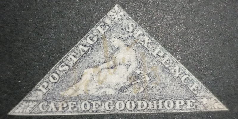 Cape of Good Hope 6p Michel 3 I x/b fine example