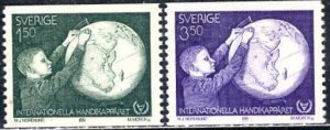 Sweden; 1981: Sc. # 1354-1355: MNH Cpl. Set