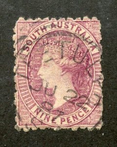 South Australia, Scott #21, Used