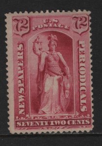 PR87 F-VF mint OG previously hinged nice color cv $ 600 ! see pic !