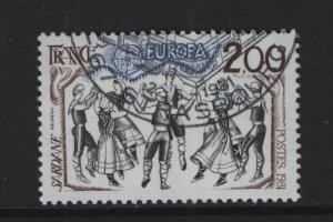 France  #1738  cancelled 1981  Europa  2fr