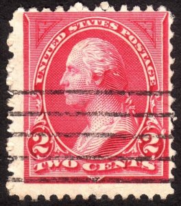 1894, US 2c, Washington, Used, Sc 250