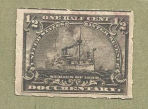 Scott #R162 1/2 cent Battle Ship Documentary