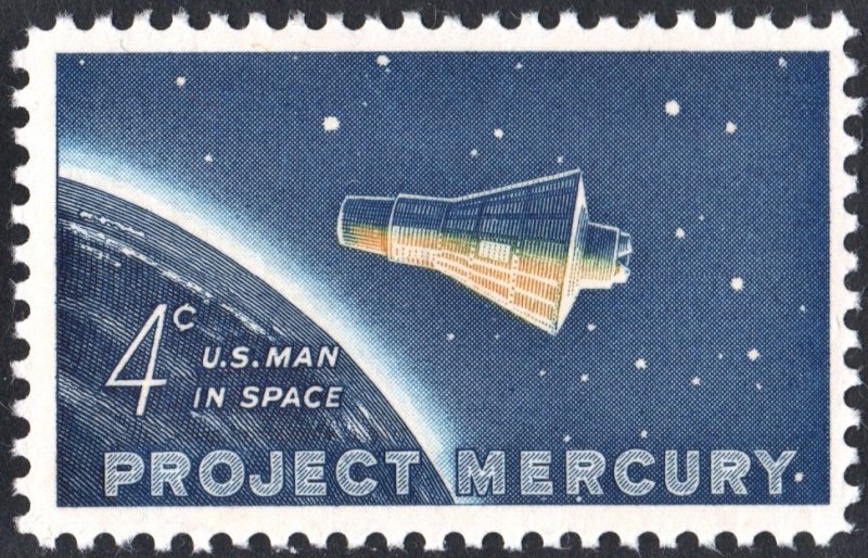 SC#1193 4¢ Project Mercury Issue (1962) MNH