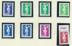 France mnh  sc #  2333-2340