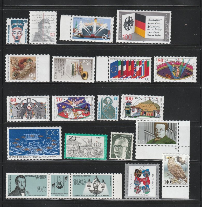 Germany Collection A - 4 Scans - All the stamps are in the scans.