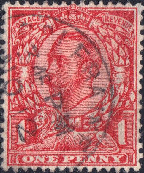 GB/N.Ireland - KGV - 1912 - SG342 1d used  COLERAINE  CDS