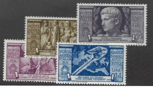 Italy SC C95-96, C98-99 Mint LH F-VF SCV$111.00...Fill key spots!