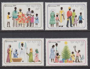 St Kitts 161-164 MNH VF