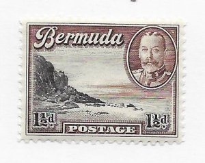 Bermuda #107 MH - Stamp - CAT VALUE $1.25