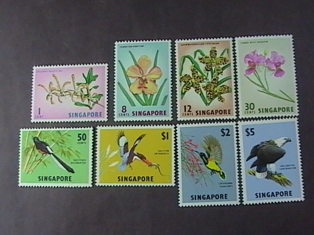SINGAPORE # 62-69-MINT NEVER/HINGED----COMPLETE SET----1963
