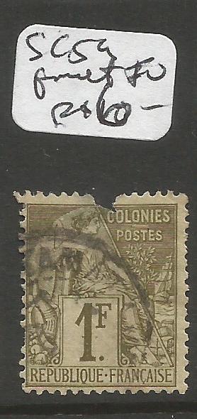 French Colonies SC 59 Fault at top Used (2ckv)