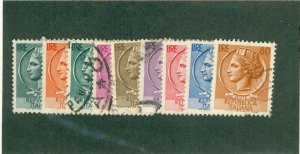 italy 626-633 USED CV$ 7.00 BIN$ 3.00