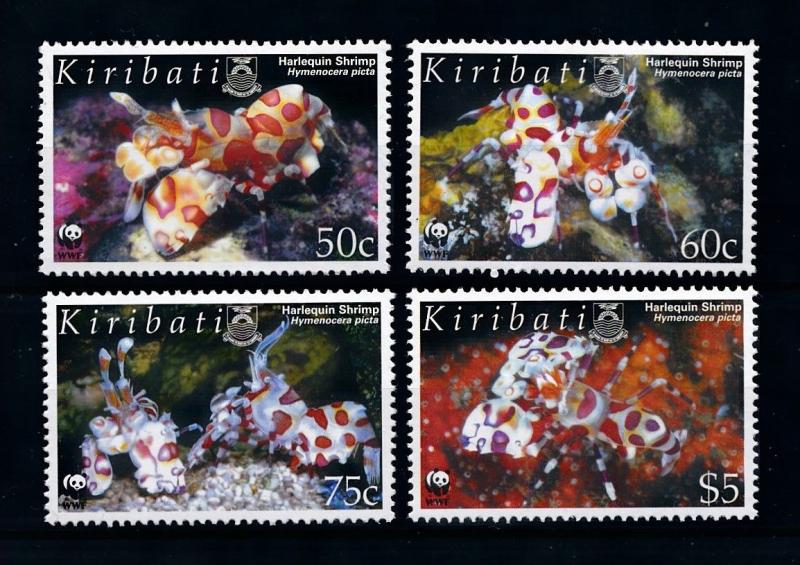 [75700] Kiribati 2005 Marine Life Shrimp WWF  MNH