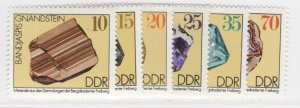 1974 Germany GDR Gem-stones Freiberg Mining Academy Colc. MNH** A26P13F30546-