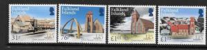 FALKLAND ISLANDS SG1389/92 2017 CHURCHES MNH