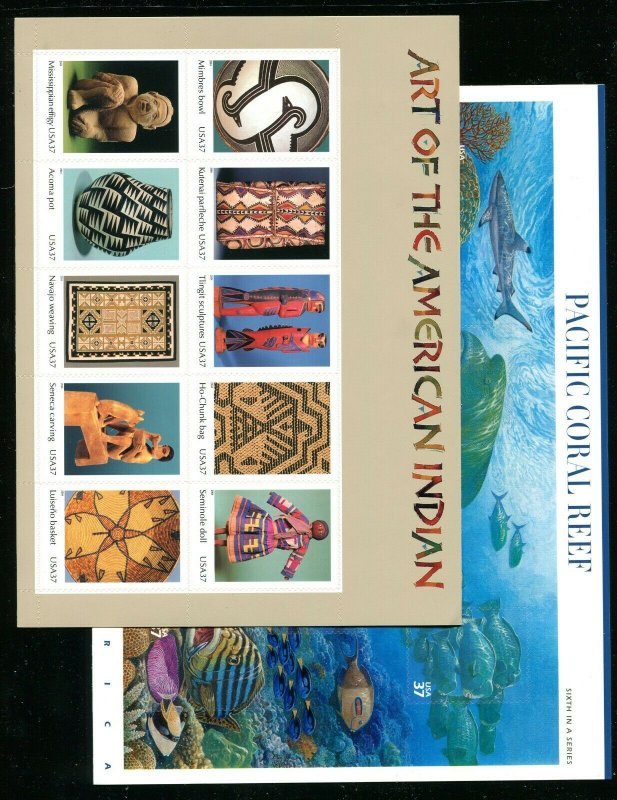 US 2004 Commemorative Year Set 83 stamps including 2 Sheets, Mint NH, see scans