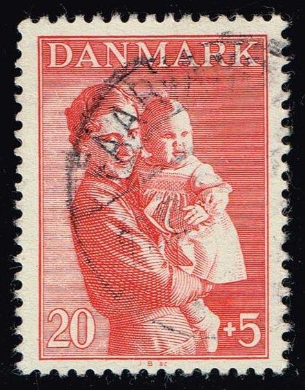 Denmark #B13 Queen Ingrid & Princess Margrethe; Used (0.25)