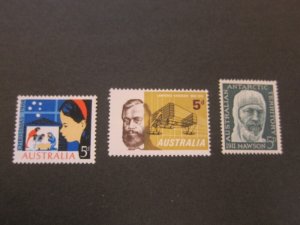 Australia 1964 Sc 384,391,L7 MH