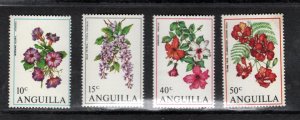 ANGUILLA 87-90 MNH VF  Flowers  Complete set